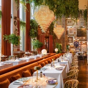 interior shot of la bellezza birmingham