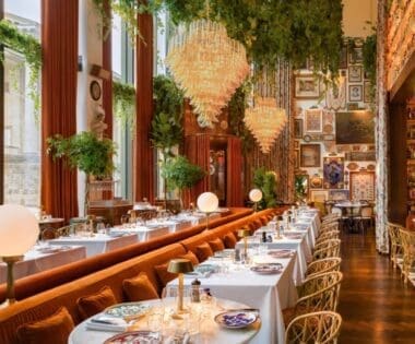 interior shot of la bellezza birmingham
