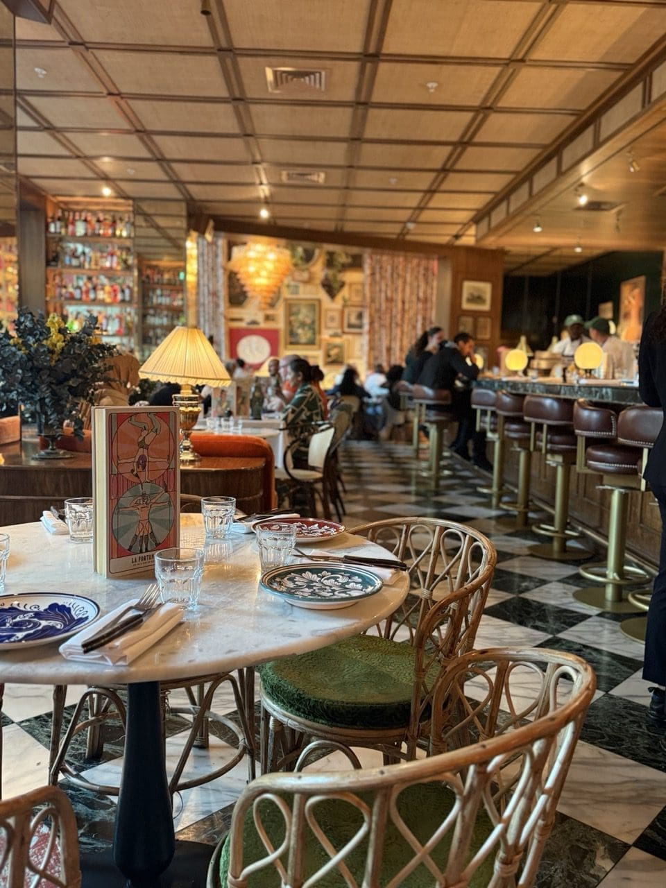 interior of la bellezza birmingham