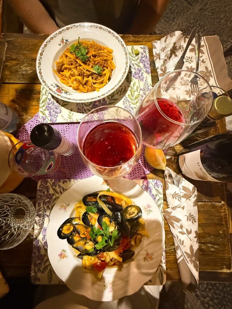 Beef ragù pasta at La Foglia — where to eat in Ortigia beyond seafood