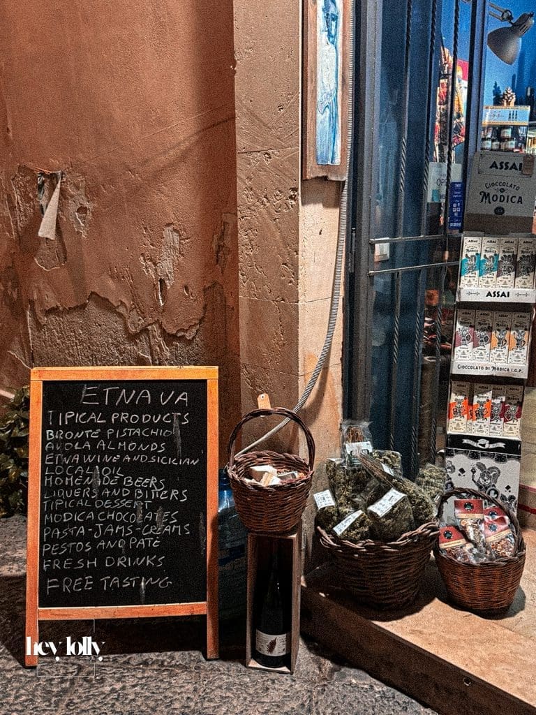 ortigia - local specialities
