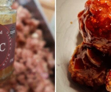 pork and stuffing roast bombs