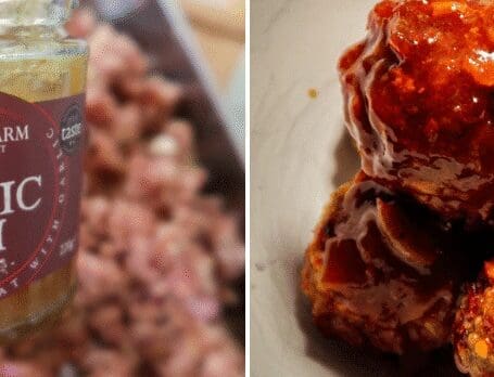 pork and stuffing roast bombs