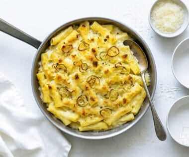 leek-and-gruyere-pasta-bake