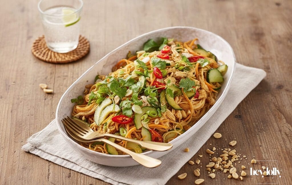 bang bang turkey noodle salad
