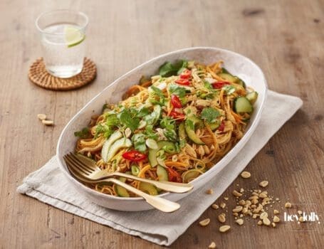bang bang turkey noodle salad
