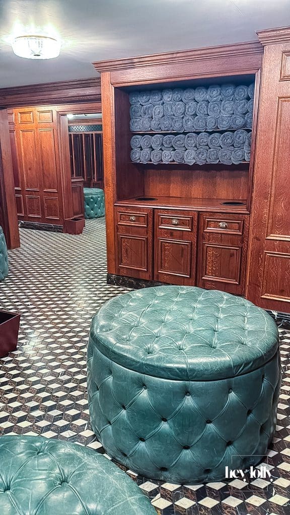 Wellness facilities at The Ned London spa area