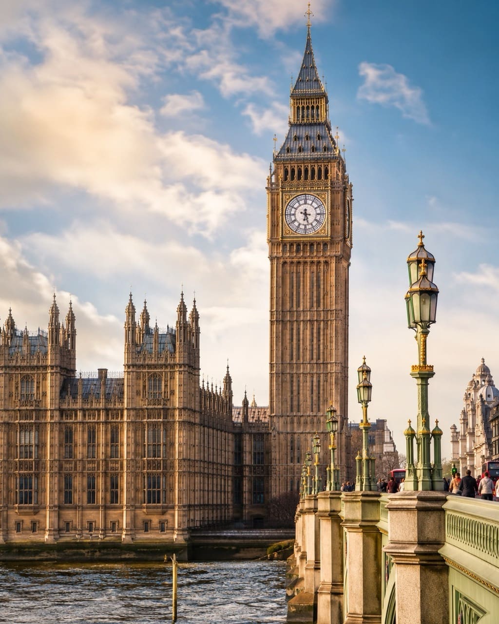 Big Ben and Westminster in London for London tour planning