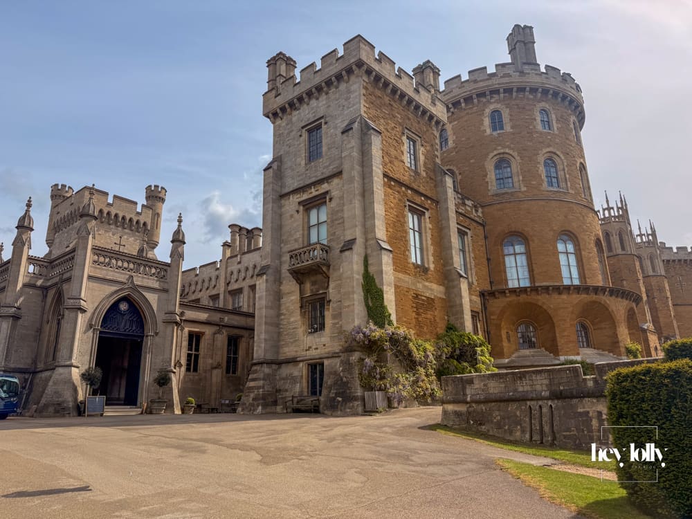 Historic stonework and architectural detail at Belvoir Castle