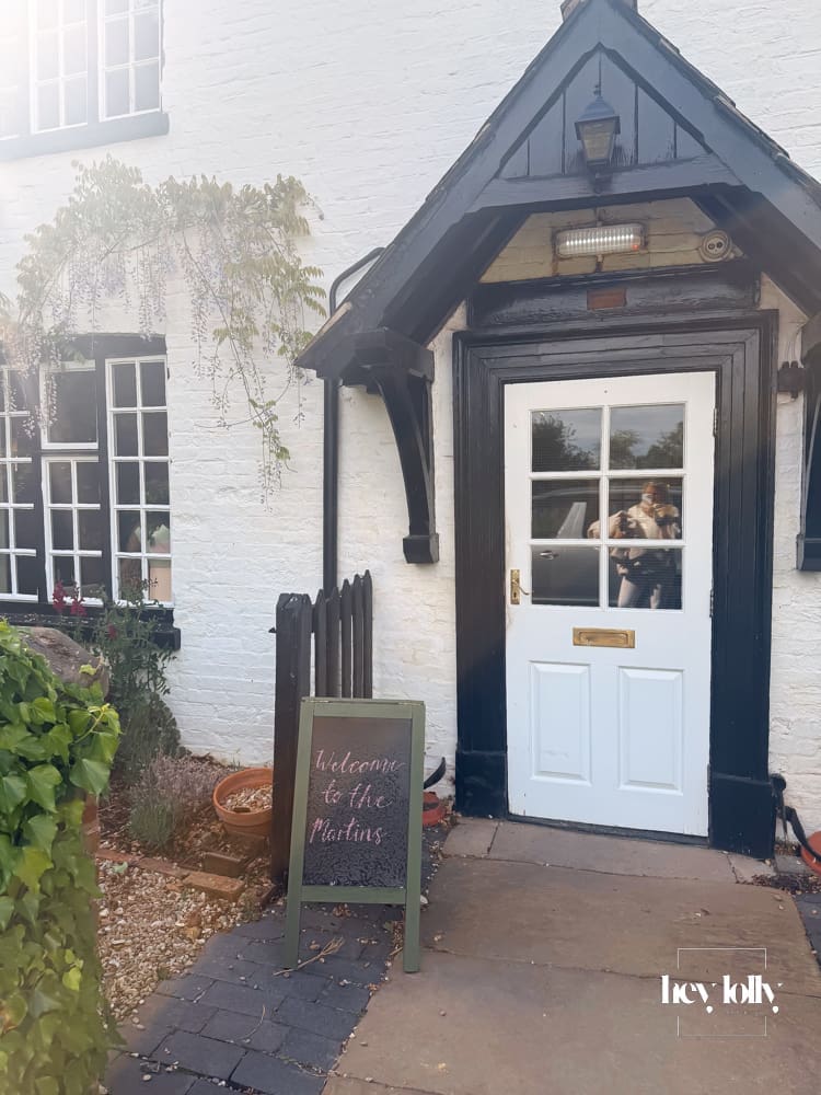 The front exterior of The Martins Arms in Colston Bassett