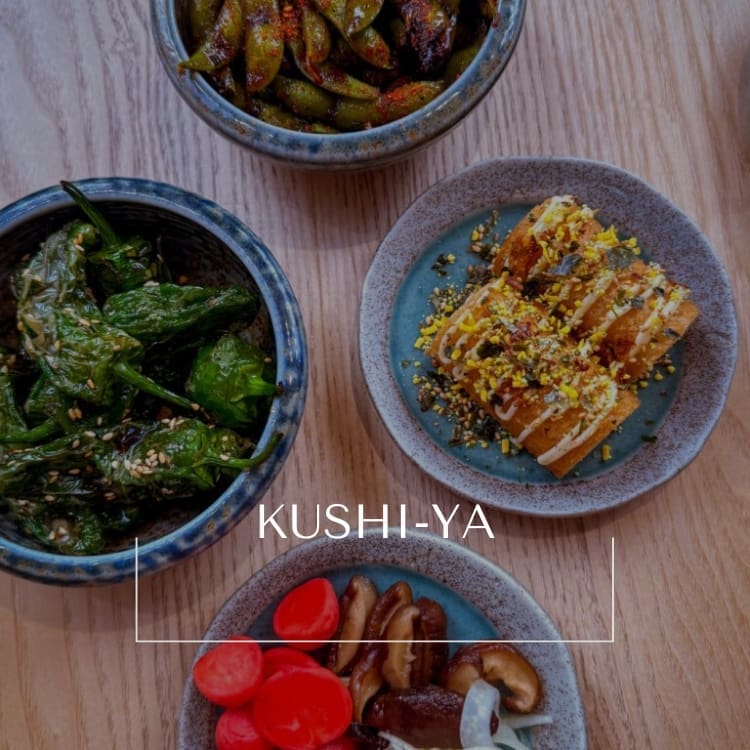 Japanese skewers and small plates at Kushi-ya Nottingham