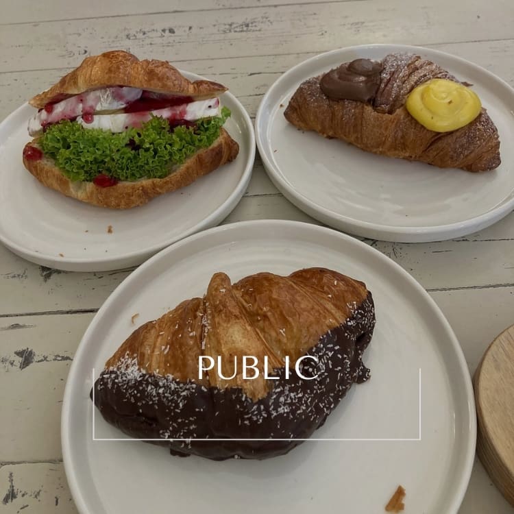 Stylish coffee and brunch dishes at Public cafe Nottingham