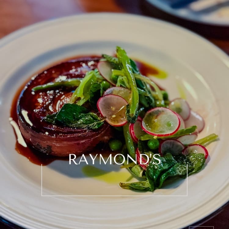 Seasonal fine dining dishes at Raymond’s restaurant Nottingham