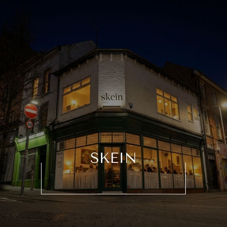 Atmospheric dining room and refined seasonal dishes at Skein restaurant Nottingham