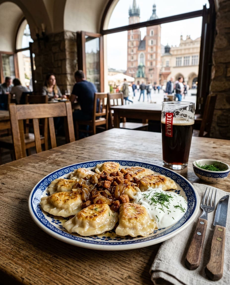 Krakow travel guide traditional Polish pierogi in Krakow