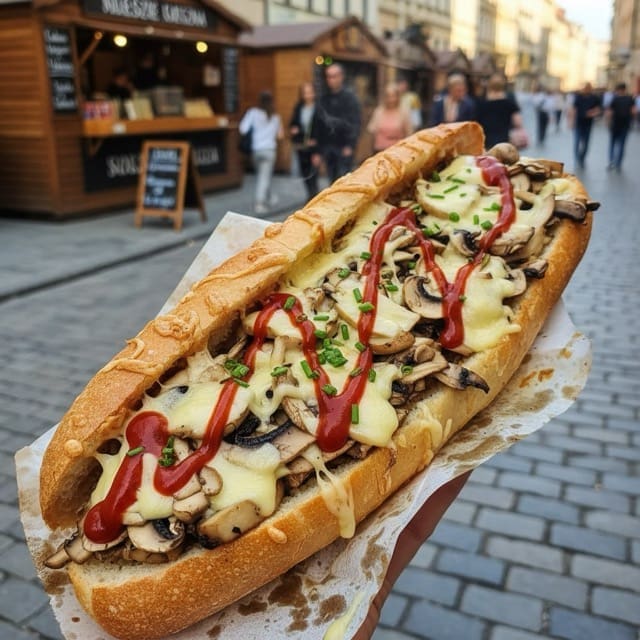 Krakow travel guide food tour with Polish dishes and shared table
