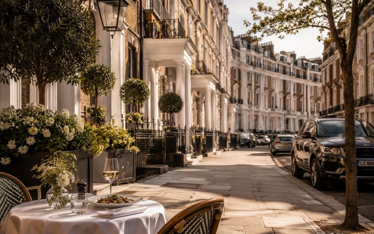 Belgravia and Knightsbridge luxury London stay for food lovers