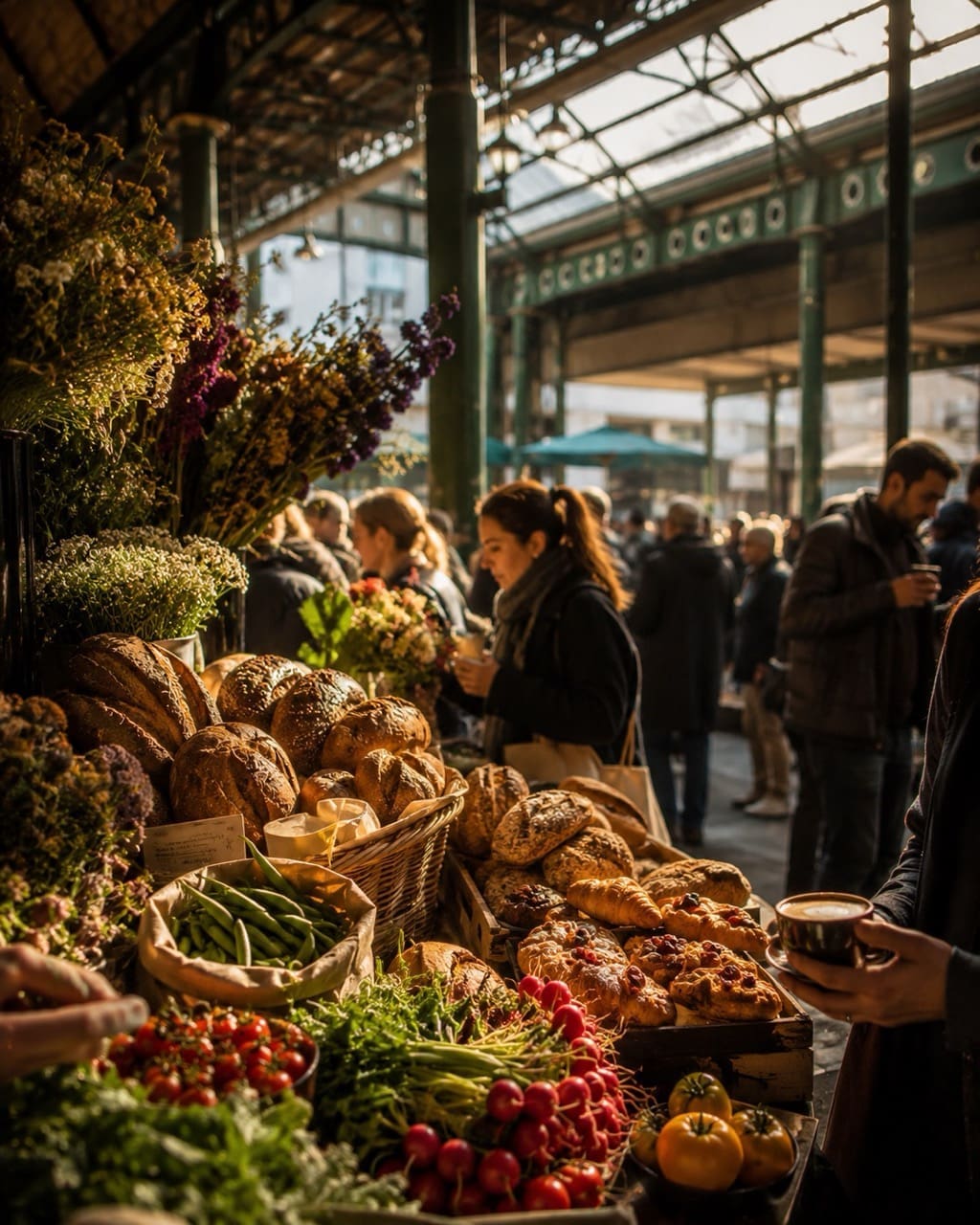 Borough Market morning for food lovers staying in London