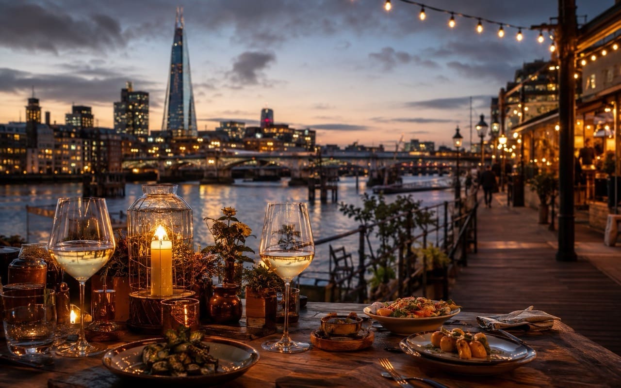 Borough Market and London Bridge for food lovers staying in London